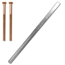 LockMonster UPVC Spindle (160mm) & Screw (2x80mm) Pack