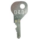 D&D Spare Wafer Key for MagnaLatch Gate Lock