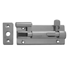 LockMonster Chrome Necked Barrel Bolt