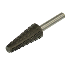 FAITHFULL Conical Rotary File - 4mm - 12mm x 30mm 