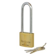 Tricircle 26 Series Brass Long Shackle Padlocks