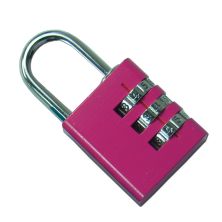 LockMonster Coloured Aluminium Open Shackle Combination Padlock