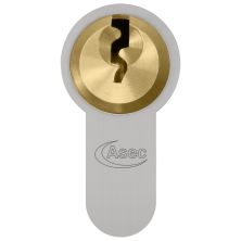 LockMonster Vital 6 Pin Double Euro Dual Finish Snap Resistant Cylinder