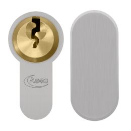 LockMonster Vital 6 Pin Key & Turn Euro Dual Finish Snap Resistant Cylinder