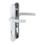 HOPPE Birmingham 92mm UPVC Lever Door Furniture 215mm Screw Centers 1117/3810N