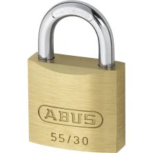 ABUS 55 Series Brass Open Shackle Padlock