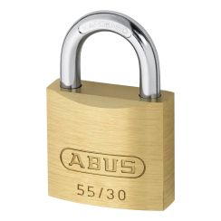 ABUS 55 Series Brass Open Shackle Padlock