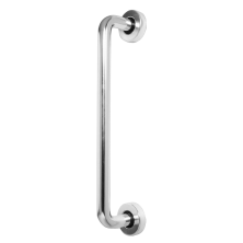 LockMonster Bolt Fix Round Rose Aluminium Pull Handle