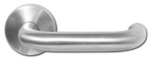 LockMonster Stainless Steel Round Rose Lever Furniture