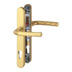 HOPPE Birmingham 92mm UPVC Lever Door Furniture 215mm Screw Centers 1117/3810N