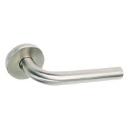 BRITON Straight Lever on Rose with Round Bar
