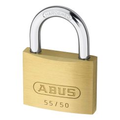 ABUS 55 Series Brass Open Shackle Padlock