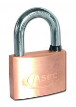 LockMonster MK Open Shackle Brass Padlock