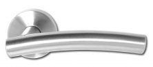 LockMonster Stainless Steel Round Rose Lever Furniture