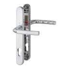 HOPPE Birmingham 92mm UPVC Lever Door Furniture 215mm Screw Centers 1117/3810N