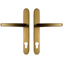 LockMonster Vital Lever Long Backplate 211mm