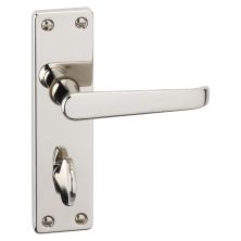 LockMonster URBAN Classic Victorian Bathroom Lever on Plate Door Furniture