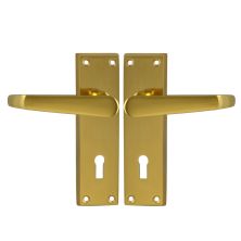 LockMonster Victorian Plate Mounted Lever Furniture