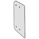 KICKSTOP AT1 Anti-Thrust Plate To Suit Deadlocks
