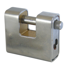 LockMonster Steel Sliding Shackle Padlock