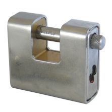 LockMonster Steel Sliding Shackle Padlock
