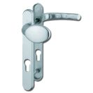 HOPPE  Atlanta UPVC Lever / Moveable Pad Door Furniture 77G/3831N/1710