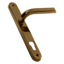 LockMonster 85 Lever/Lever UPVC Furniture - 242mm Backplate