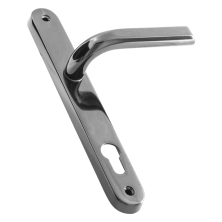LockMonster 85 Lever/Lever UPVC Furniture - 242mm Backplate