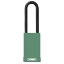 ABUS 74HB Series Long Shackle Lock Out Tag Out Coloured Aluminium Padlock