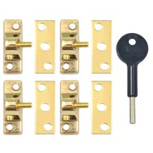 YALE 8K118 Casement Window Lock - 4 Pack