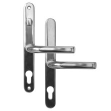 LockMonster 68mm Lever UPVC Door Furniture With Snib