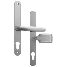 LockMonster 68mm Lever Pad UPVC Door Furniture With Snib
