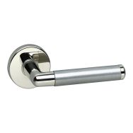 LockMonster URBAN Atlanta Lever on Round Rose Door Furniture