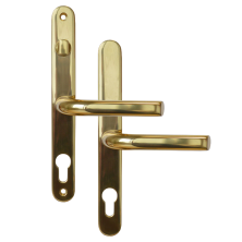 LockMonster 68mm Lever UPVC Door Furniture With Snib