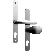 LockMonster 68mm Lever Pad UPVC Door Furniture With Snib