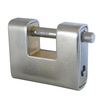 LockMonster Steel Sliding Shackle Padlock