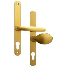 LockMonster 68mm Lever Pad UPVC Door Furniture With Snib