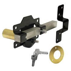 A PERRY Single Locking Long Throw Gate Lock