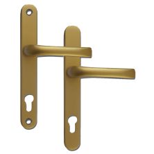 MILA Prolinea 92 Lever/Lever UPVC Furniture - 240mm Backplate