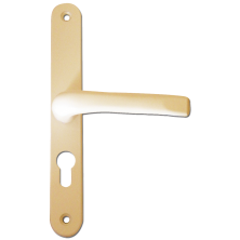 LockMonster 70 Lever/Lever UPVC Furniture - 270mm Backplate