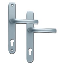 MILA Prolinea 92 Lever/Lever UPVC Furniture - 240mm Backplate