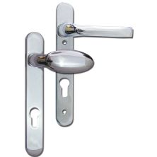 MILA Prolinea 92 Lever/Pad UPVC Furniture - 220mm Backplate