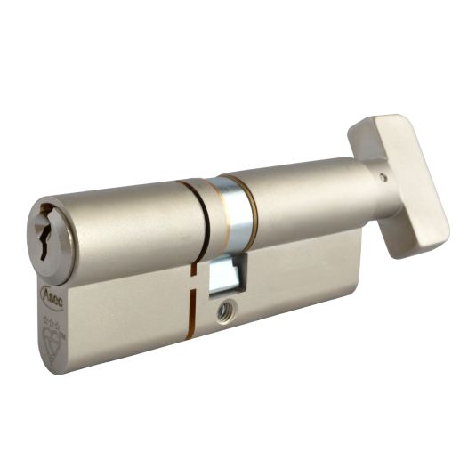 LockMonster Kite Elite 3 Star Snap Resistant Euro Key & Turn Cylinder