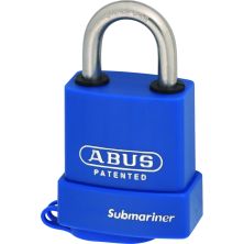 ABUS 83WPIB Series Marine Brass Open Stainless Steel Shackle Padlock