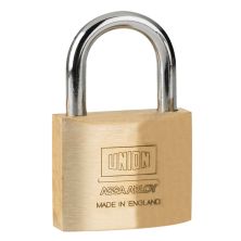 UNION 3122 Brass Open Shackle Padlock