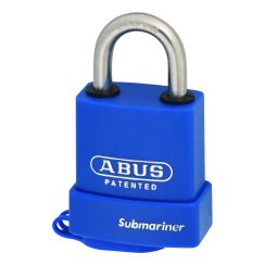 ABUS 83WPIB Series Marine Brass Open Stainless Steel Shackle Padlock