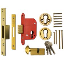 ERA 233 Fortress BS Euro Keyless Egress Key & Turn Deadlock With Cylinder