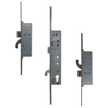 SAFEWARE 8 Lever Operated Latch & Hookbolt Twin Spindle - 2 Hook 2 Bolt