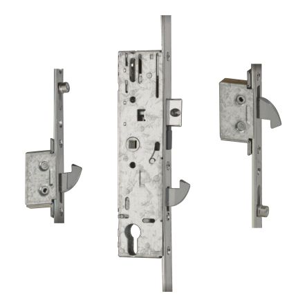 YALE YS170 Lever Operated Latch & Hookbolt Split Spindle - 2 Hook 2 Roller