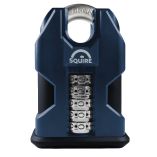 SQUIRE SS50C Stronghold Closed Shackle Recodable Combination Padlock